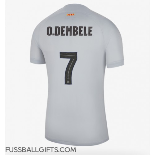 Barcelona Ousmane Dembele #7 Fußballbekleidung 3rd trikot 2022-23 Kurzarm